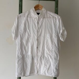 Classic White Men's Shirt